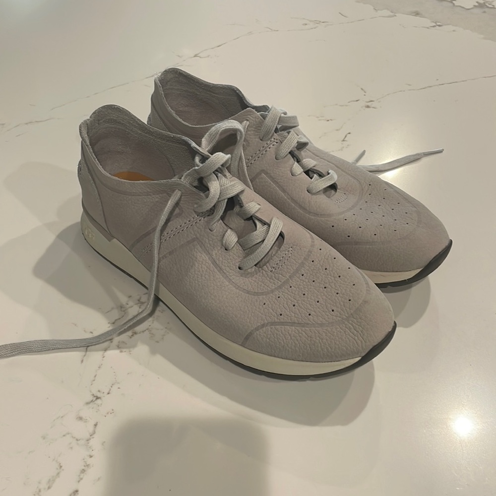 Leather UGG sneakers